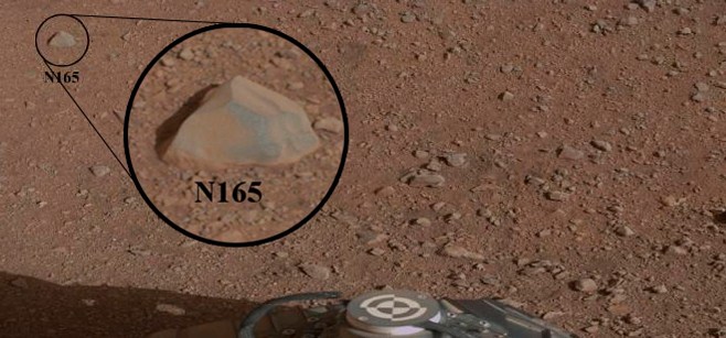 Roca marciana Curiosity